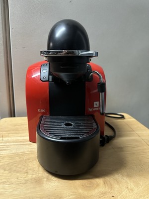 Nespresso D290 Espresso Machine used Switzerland made Red Rare | eBay