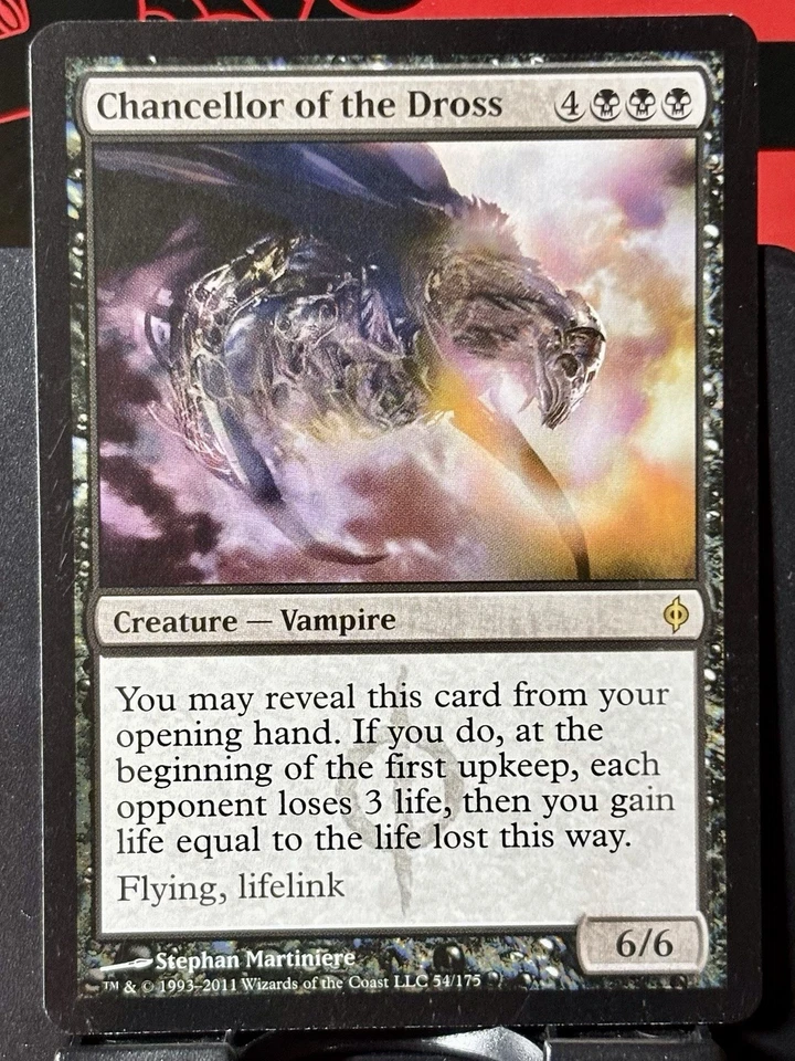 Chancellor of the Dross - Reg - MTG - New Phyrexia - 54/175 - RARE ~ LP - Image 3 of 4