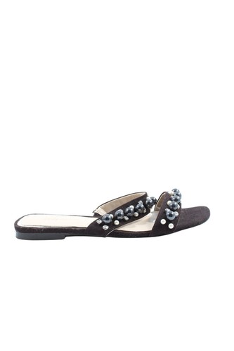 ZARA WOMAN Sandalias Dianette Mujeres Talla EU 37 negro look casual - Imagen 1 de 5
