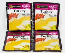 4 Mayacamas Gluten Free TURKEY Flavored Vegetarian Gravy Mix 0.75oz 03/2026