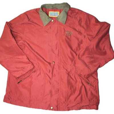 Mountain Fog Jacket Mens 2XL Windbreaker Full Zip Outdoors Water Resistant