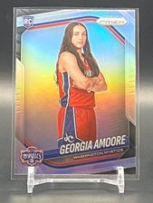 2025 Panini Prizm WNBA Georgia Amoore Rookie Silver Prizm #103 Mystics RC
