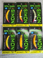 6 Packs, Hawken Simon Spin Dawg 3.0 #17 Baboon Butt SSD30017, NEW