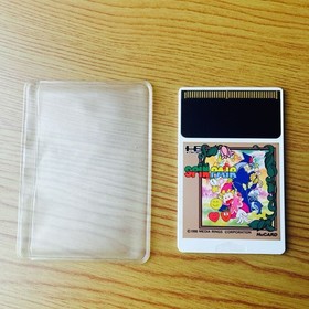 PC Engine Spin Pair HU Card Out of Print Rare