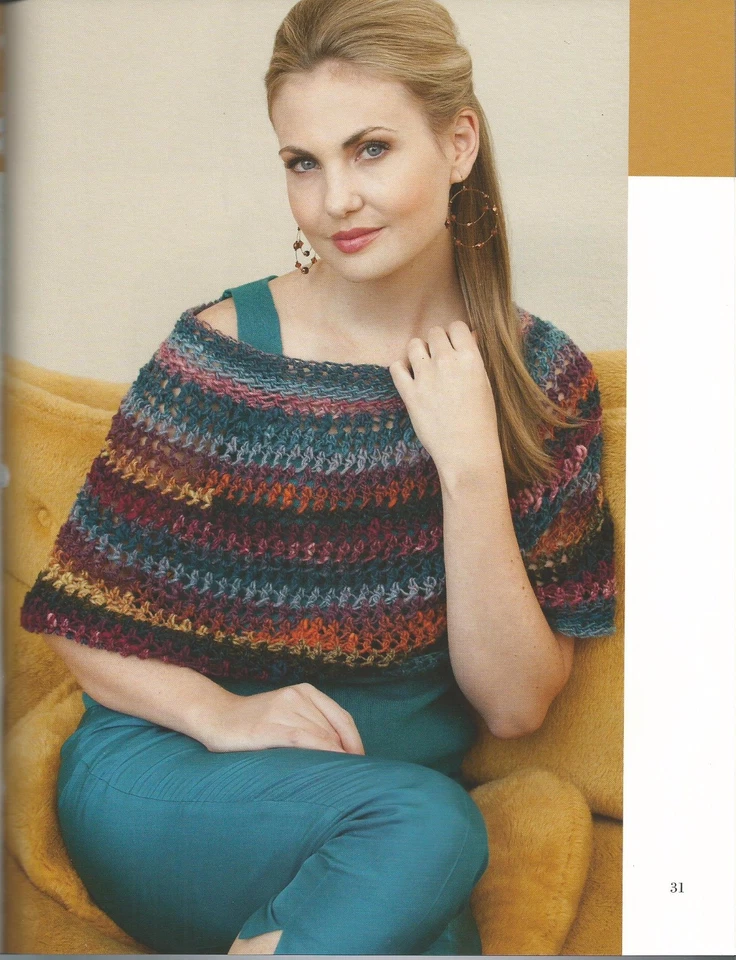 Fashions to Flaunt with Noro Yarns Crochet Instruction Pattern Book Annie's NEW - Image 2 of 4