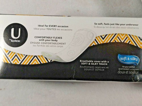 U by Kotex Pantiliners - 2 boxes, 64 per box - NEW - Picture 8 of 10