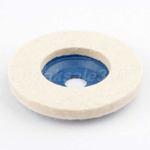 1/5Pcs Wool Polishing Buffering Wheel Grinder Disc Pads Ceramic Metal Polisher - Picture 8 of 11