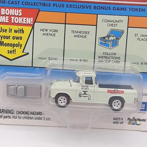 FORD PICKUP TRUCK Monopoly Blue Card Edition game piece by Johnny Lightning - Picture 2 of 9