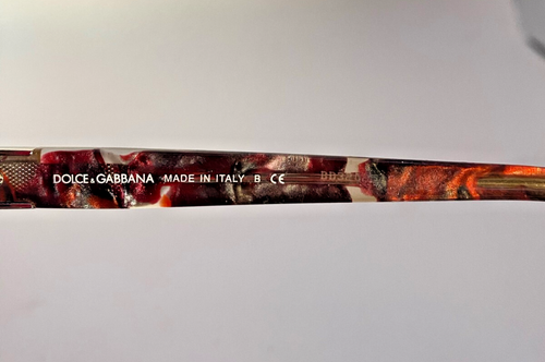 DOLCE & GABBANA FRAMES ONLY EYEGLASSES DG3170 2736 RED 51-18-135 - Picture 4 of 7