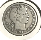elf Barber Half Dollar 1911   gr2