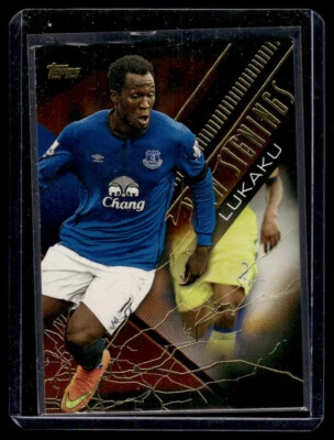 2014 Topps Premier Gold New Signings Orange /11 Romelu Lukaku Everton RC? - Bild 1 von 2