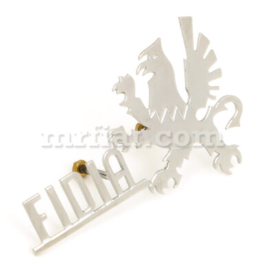 Iso Rivolta Chrome Emblem Fidia Script New