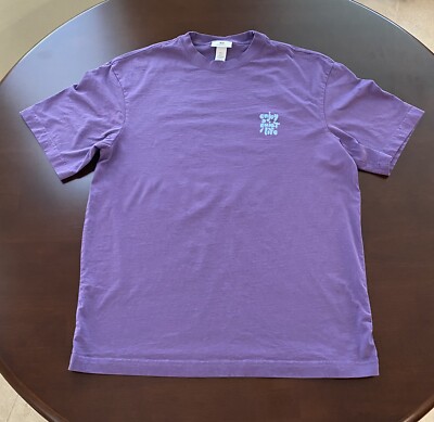 T-shirt homme imprimé graphique H&M Mountain Enjoy A Quiet Life