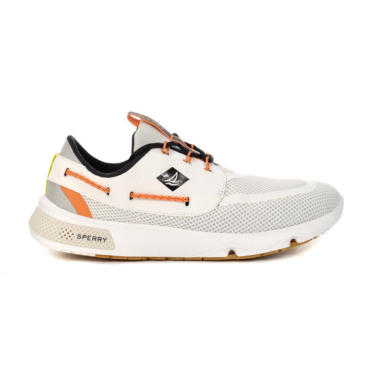 Мужские кроссовки Sperry 7 Seas 3-Eye белого цвета STS41105