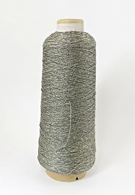 Kreinik Metallic Iron-On Thread Tarnished Gold #6277 -#8 Braid 500M Couchable