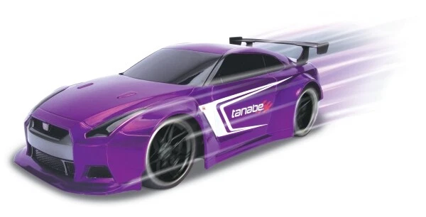 Dickie Toys RC Nissan GT-R violett 1:16 ferngesteuertes Auto - Bild 2 von 4