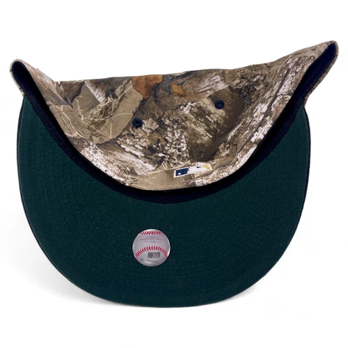 New Era 休斯顿太空人队 美国职棒大联盟真树迷彩 35 年补丁 59FIFTY 合身帽子 - 第 6 张/共 7 张