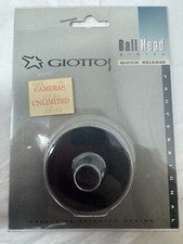 Giottos Quick Release Ball Head System Exclusive Patented Design New Old Stock