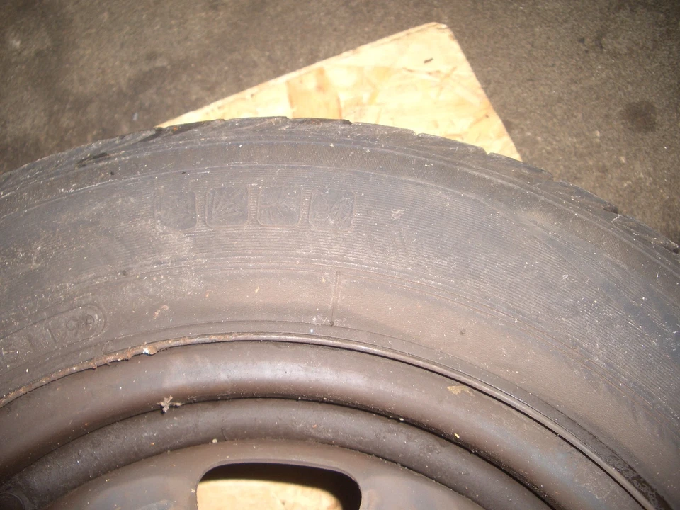 2x komplett Räder VW Lupo Polo Seat Arosa 155/80/13 Allwetter Reifen 7mm Toyo - Bild 4 von 4