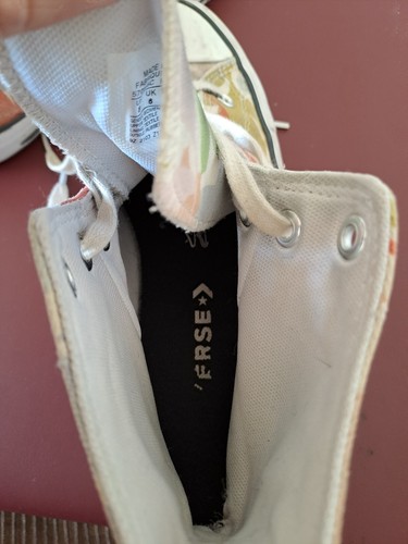 Converse Chuck Taylor All Star Hi Damen Womens Sz 8 Sneaker 570805C Garden CTAS - Picture 12 of 13
