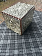 PORTAGIOIE LEGNO/ARGENTO VINTAGE 925