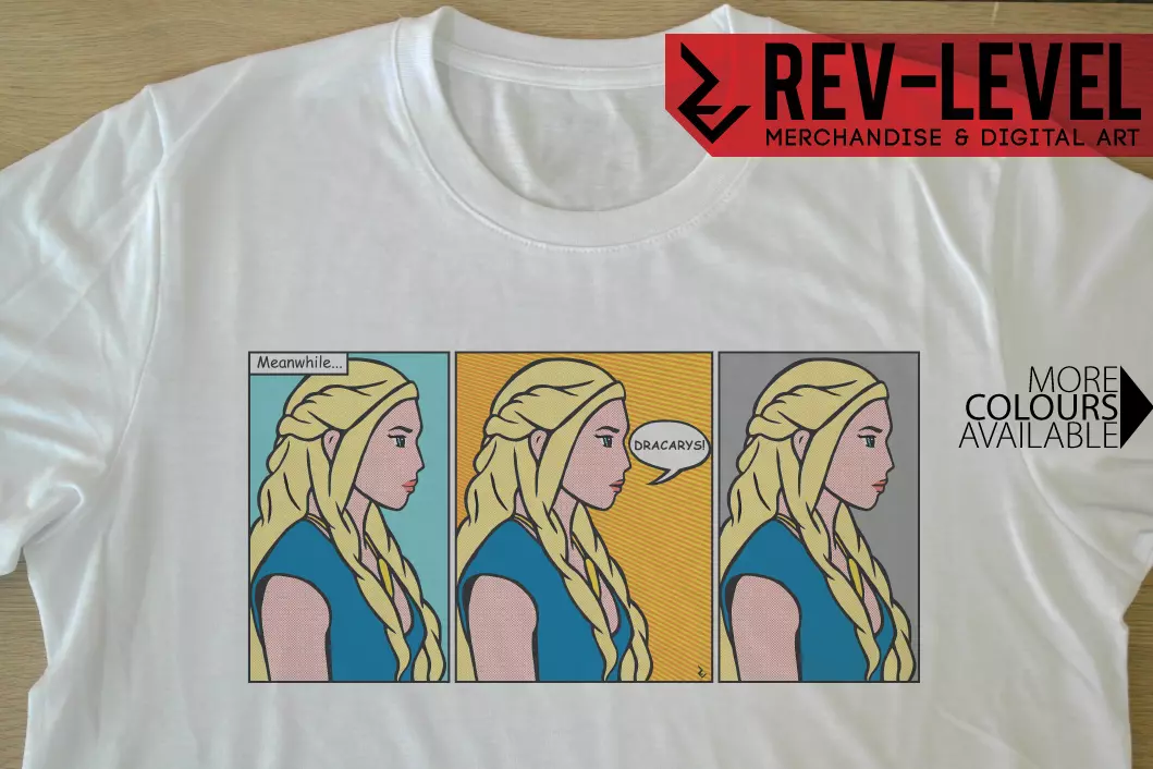 Camiseta juego cheap de tronos dracarys