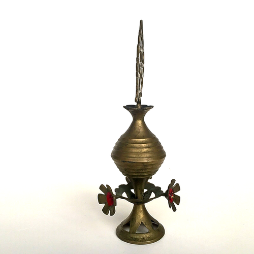 Porta cavolo vintage bellissimo design ottone Surma Dani piccolo cavolo arabo islamico - Foto 2 di 10