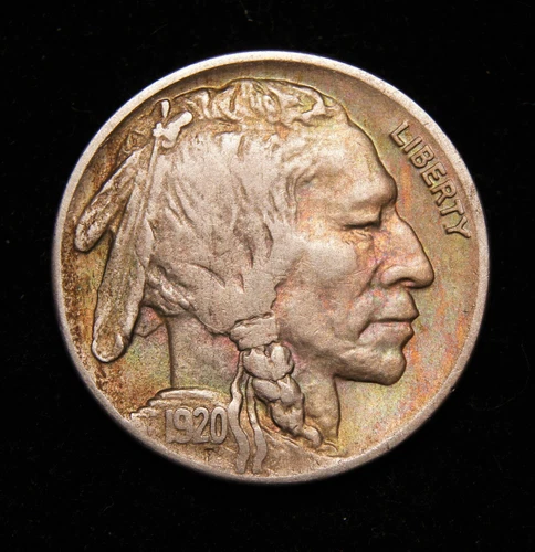 1920-D Buffalo Nickel   AU+