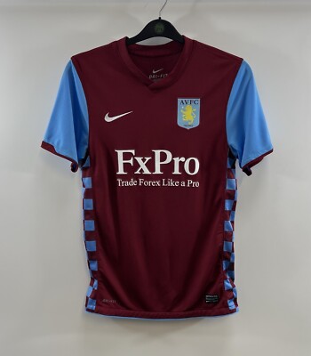 アストン ヴィラ ユニフォーム 2010-11 Shirt マクーンMakoun Aston Villa Young 7 Home Football Shirt 2010/11 Adults Small Nike