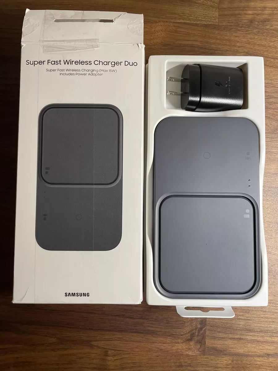 Open Box TESTED Samsung Super Fast Wireless Charger DUO EP-P5400TBEGUS