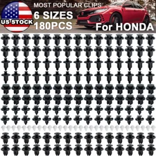 Trim Panel Clips Bumper Fender Fastener Push Rivets For HONDA CIVIC ACCORD 180x;