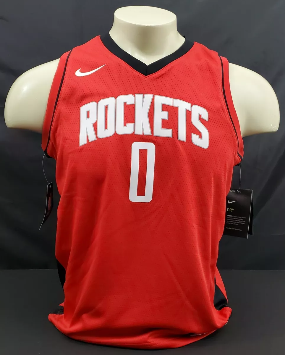 Russell Westbrook #0 Houston Rockets Jersey – Jersey Elites