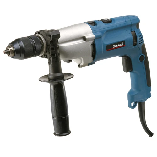 Makita HP2071J Bohrmaschine 1010 Watt im Koffer Schlagbohrmaschine Bohrhammer - Bild 4 von 7