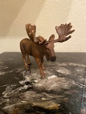 Schleich MOOSE Bull Germany 2002 Toy Figurine