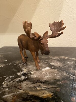 Schleich Moose Bull Germany 2002 Toy Figurine Ebay