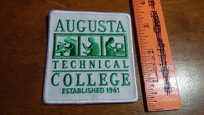 AUGUSTA TECHNICAL COLLEGE  AUGUSTA GEORGIA COLLEGE UNIVERSITY PATCH BX F 3