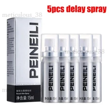 5x Powerful OIL Male Delay Sprays Ejaculation Long Time Sex Product For Men