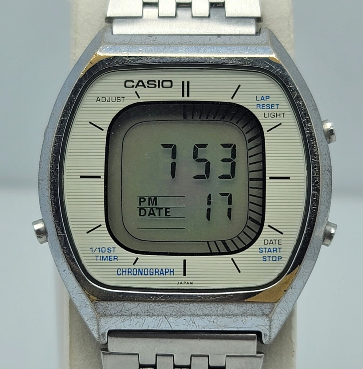 時計 CASIO 56QS-38 Casio Digital 56QS-38 Time Scan Quartz Vintage Men's Watch