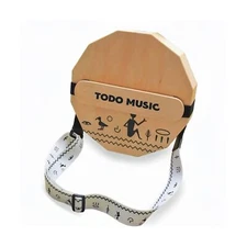 TODO Travel Cajon Box Drum Flat Hand Drum Portable Birch Wood Percussion Inst...