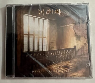 Drastic Symphonies by Def Leppard (CD, 2023) New/sealed (cracked case)