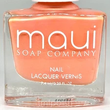 Brand New Maui Soap Company Nail Polish - Papaya - 0.25 fl oz