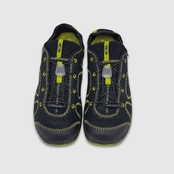 Zapatillas de Viaje Salomon RX Moc 3.0 Estilo Sin Cordones Malla Negro/Lima Unisex EE. UU. Niños 4 Foto 2 de 4