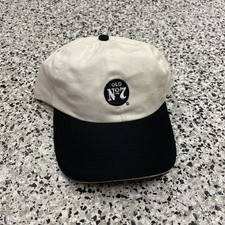 Vintage Jack Daniels Old No 7 Hat Cap Leather Strap Made In USA