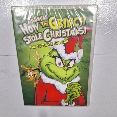 Dr. Seuss' How the Grinch Stole Christmas Ultimate Edition DVD New sealed