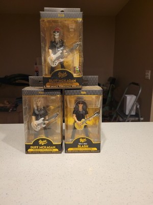 FUNKO GOLD GUNS & ROSES DUFF MCKAGAN CHASE & SLASH & DUFF BRAND NEW N/O N/M