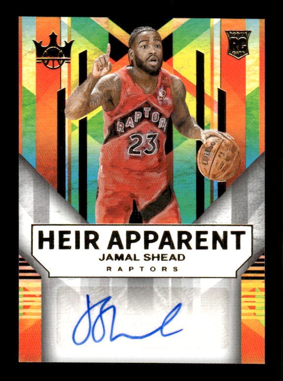 2024-25 Panini Court Kings #HA-JML Jamal Shead Heir Apparent Jade #/125