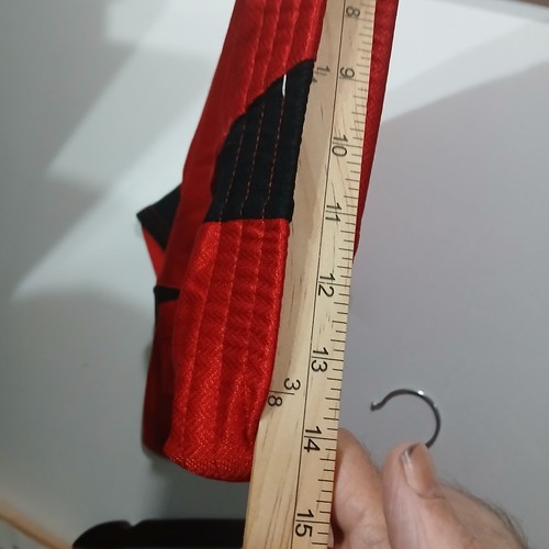 Champion Athletic Shorts Red Black Activewear Kids Size M (7/8) - Picture 6 of 6