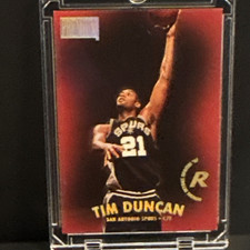 SkyBox 1997-98 Premium Tim Duncan Rookie #112 San Antonio Spurs NBA Card. rookie card picture