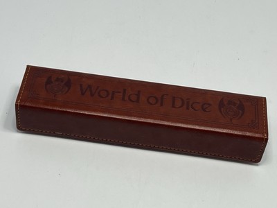 World of Dice Würfeletui mit Samt Inlay für 7 Würfel