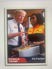 Donald Trump 2025”47“ Custom ACEO Crockett Your Fired!